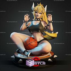 Bowsette Basketball STL Files