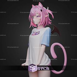 Camila Cat Girl Fanart STL Files