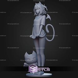 Camila Cat Girl Fanart STL Files
