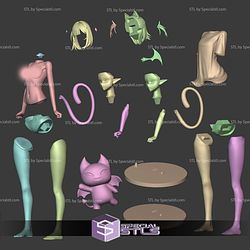 Camila Cat Girl Fanart STL Files