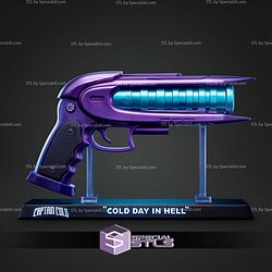 Captain Cold Blaster Display STL Files