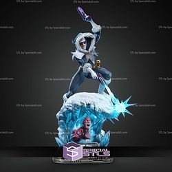 Captain Cold Freeze Flash 520mm STL Files