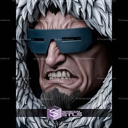 Captain Cold Portrait Bust 1-4 STL Files