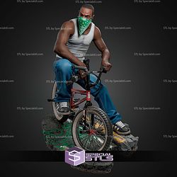 Carl Johnson GTA Bicycle 265mm STL Files