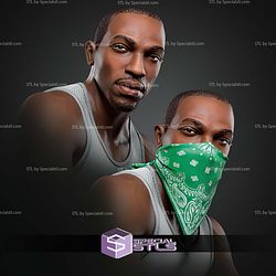 Carl Johnson GTA Bicycle 265mm STL Files