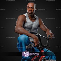 Carl Johnson GTA Bicycle 265mm STL Files