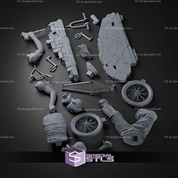 Carl Johnson GTA Bicycle 265mm STL Files