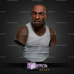 Carl Johnson GTA Bust 123mm STL Files