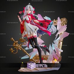 Carlotta Wuthering Waves STL Files