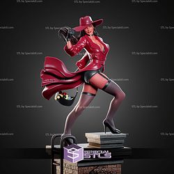 Carmen Sandiego 333mm STL Files