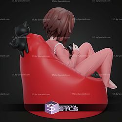 Casual Megumin Konosuba 129mm STL Files
