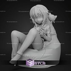 Casual Megumin Konosuba 129mm STL Files