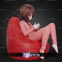 Casual Megumin Konosuba 129mm STL Files