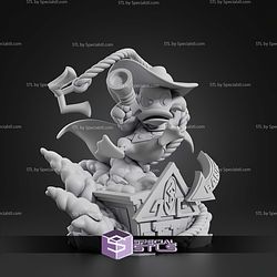 Chibi Darkwing Duck 86mm STL Files
