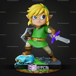 Chibi STL Collection Link Zelda