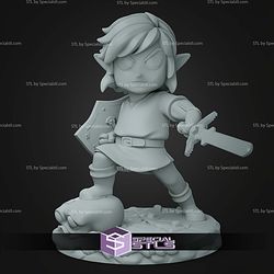 Chibi STL Collection Link Zelda