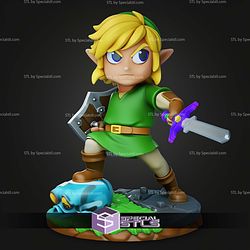 Chibi STL Collection Link Zelda
