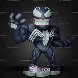 Chibi STL Collection Venom Angry