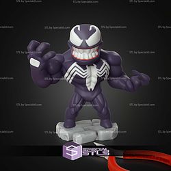 Chibi STL Collection Venom Angry
