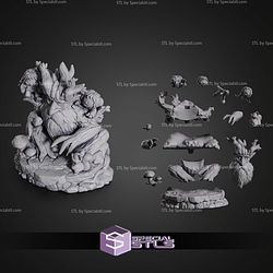 Chibi Tree Beard Lord Of The Rings 91mm STL Files