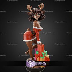 Christmas Deer Alternative STL Files