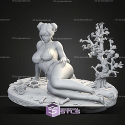 Chun Li Blossom STL Files