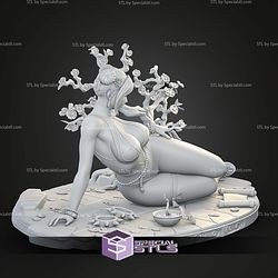 Chun Li Blossom STL Files