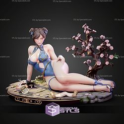 Chun Li Blossom STL Files