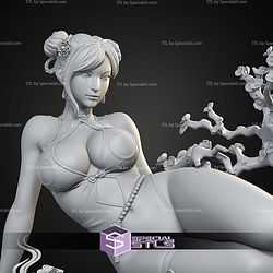 Chun Li Blossom STL Files