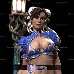 Chun Li Street Light STL Files