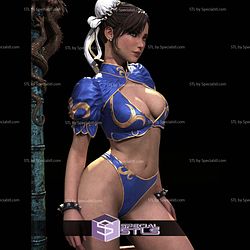 Chun Li Street Light STL Files
