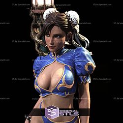 Chun Li Street Light STL Files