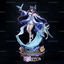 Columbina Genshin Impact 346mm STL Files