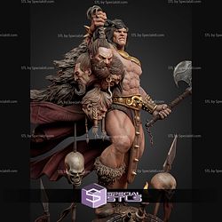 Conan The Barbarian 430mm STL Files