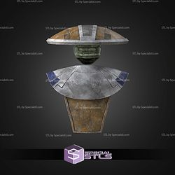 Cosplay STL Files Embo Head Hat and Armor