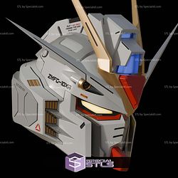 Cosplay STL Files Freedom Gundam Helmet