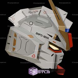 Cosplay STL Files Freedom Gundam Helmet