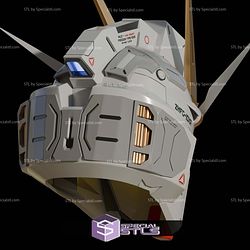 Cosplay STL Files Freedom Gundam Helmet