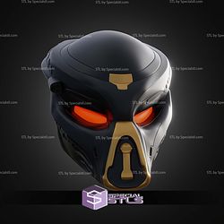 Cosplay STL Files Fugitive Predator Bio Mask