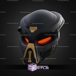 Cosplay STL Files Fugitive Predator Bio Mask