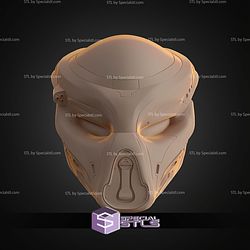 Cosplay STL Files Fugitive Predator Bio Mask