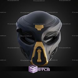 Cosplay STL Files Fugitive Predator Bio Mask