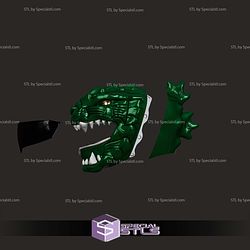 Cosplay STL Files Godzilla Green Power Rangers