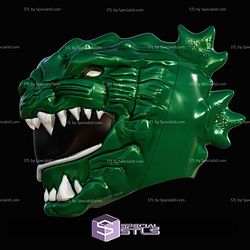 Cosplay STL Files Godzilla Green Power Rangers