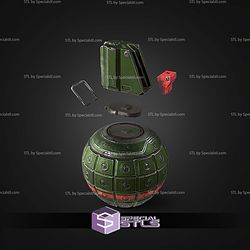 Cosplay STL Files Halo 2 UNSC Grenade