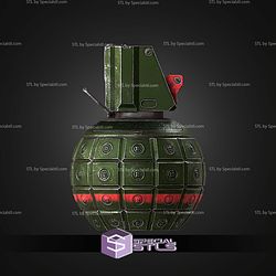 Cosplay STL Files Halo 2 UNSC Grenade