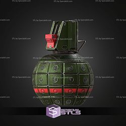 Cosplay STL Files Halo 2 UNSC Grenade