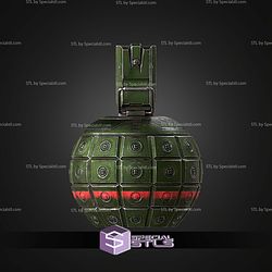 Cosplay STL Files Halo 2 UNSC Grenade
