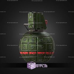 Cosplay STL Files Halo 2 UNSC Grenade
