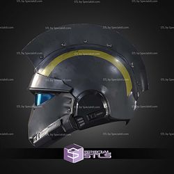 Cosplay STL Files Hell Divers 2 Roadblock Helmet
